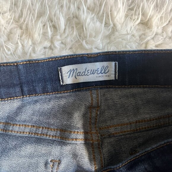 Madewell Skinny Jeans Blue Dark Wash Size 28. Excellent Used Condition. - Picture 3 of 7
